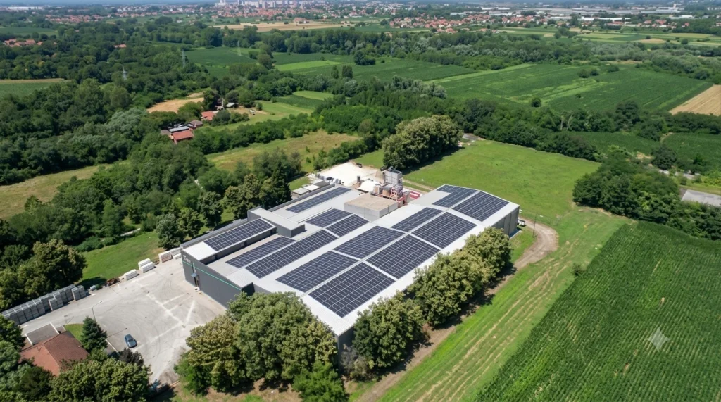New Solar Power Plant Installed at Our Processing Facility in Ratina